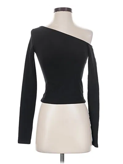 Pre-owned Edikted Long Sleeve T-shirt In Black