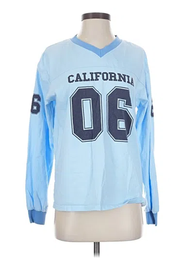 Pre-owned Edikted Long Sleeve T-shirt In Blue