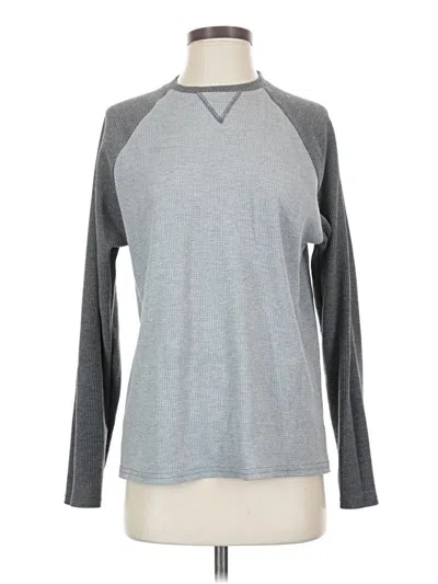 Pre-owned Edikted Long Sleeve T-shirt In Gray