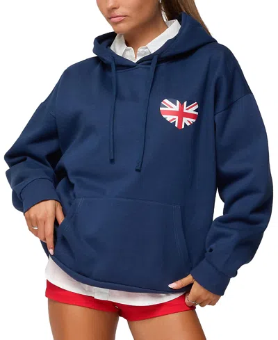 EDIKTED LOVE LONDON OVERSIZED HOODIE