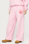 Edikted Lucky 8 Sweatpants In Light/pink, Women's At Urban Outfitters In Pink