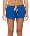 Edikted Lynette Cutoff Shorts In Blue