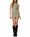 Edikted Macee Stripe Sleeveless Romper In Gray