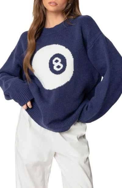 EDIKTED EDIKTED MAGIC 8 OVERSIZE SWEATER