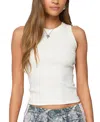 Edikted Calliope Back Cut Out Top In White
