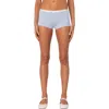 Edikted Mariana Pointelle Micro Shorts In Light-blue