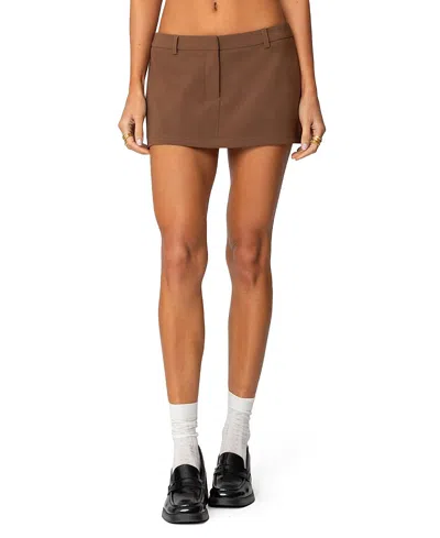 EDIKTED MARLIE TAILORED MICRO MINI SKORT