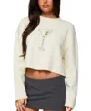 Edikted Martini Club Crewneck Sweater In Neutral