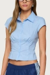 Edikted Massie Tailored Button Up Shirt