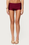 Edikted Mckenzie Microshorts In Brown