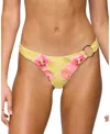 Edikted Miley Floral O-ring Bikini Bottoms In Multi