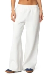 Edikted Sweatpants In White