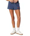 Edikted Mon Cheri Shorts In Blue