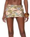 Edikted Naama Sequin Mini Skort In Multi