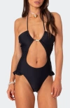 EDIKTED NEA CUTOUT ONE-PIECE SWIMSUIT