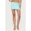 Edikted Nelley Beaded Sequin Chiffon Mini Skirt