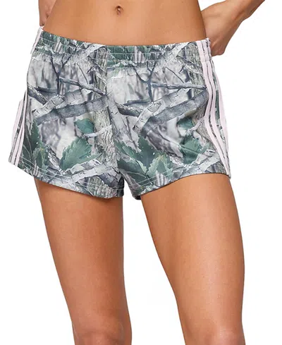Edikted Nikki Nylon Shorts In Green