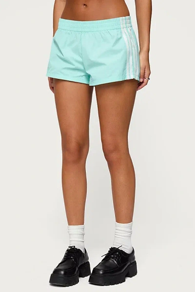 Edikted Nikki Nylon Shorts In Aqua, Women's At Urban Outfitters In Blue