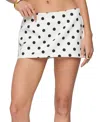 Edikted Noreen Polka Dot Low Rise Miniskort In Multi