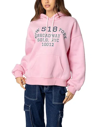 EDIKTED NYC OVERSIZED HOODIE