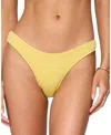 Edikted Oasis Scrunch Bikini Bottoms In Green