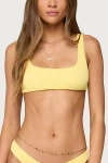Edikted Oasis Scrunch Bikini Top