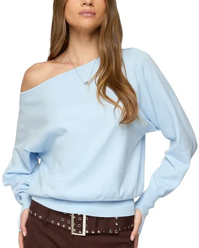 EDIKTED OFF SHOULDER OVERSIZED SWEATER