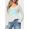 Edikted Palm Springs Light Knit Sweater In White