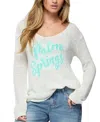 Edikted Palm Springs Light Knit Sweater In White