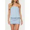 Edikted Paloma Strapless Mini Dress