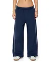 Edikted Autumn Cotton Blend Sweatpants In Blue