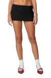 Edikted Piper Micro Skort In Black