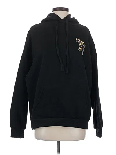 Pre-owned Edikted Pullover Hoodie In Black