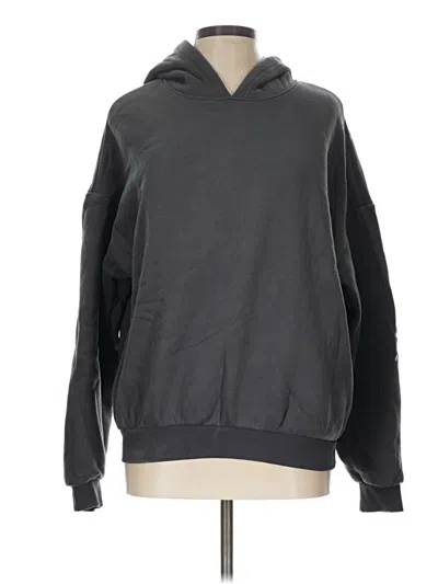 Pre-owned Edikted Pullover Hoodie In Gray