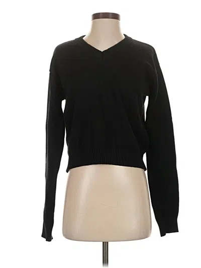 Pre-owned Edikted Pullover Sweater In Black
