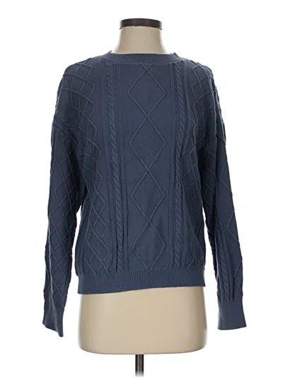 Pre-owned Edikted Pullover Sweater In Blue