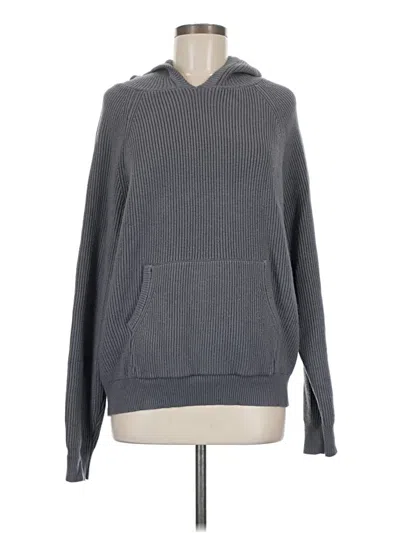 Pre-owned Edikted Pullover Sweater In Gray