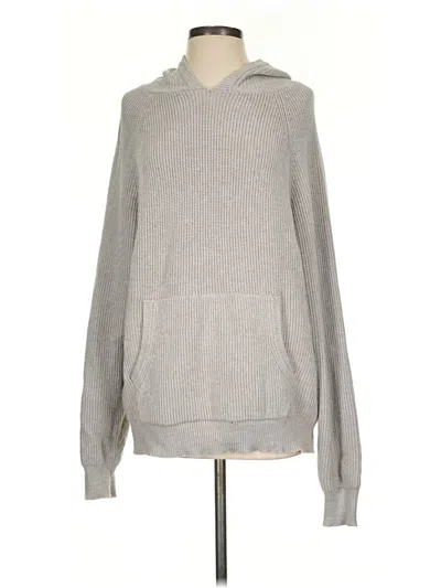 Pre-owned Edikted Pullover Sweater In Gray