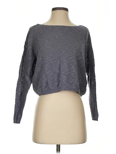 Pre-owned Edikted Pullover Sweater In Gray