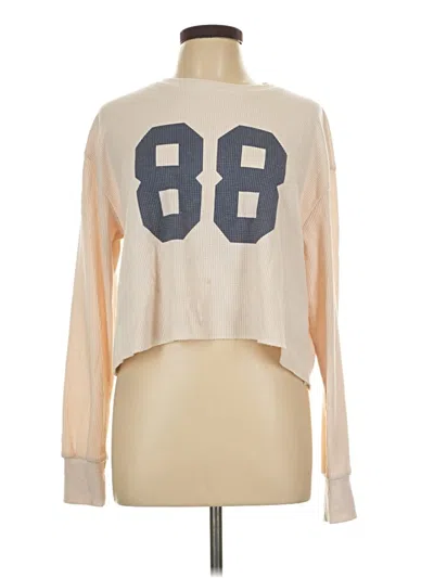 Pre-owned Edikted Pullover Sweater In Tan