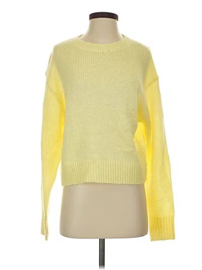 Pre-owned Edikted Pullover Sweater In Yellow