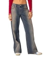 EDIKTED RAELYNN WASHED LOW RISE JEANS