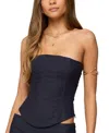 Edikted Rebel Strapless Corset Top