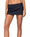 Edikted Rebel Linen Look Mini Skort