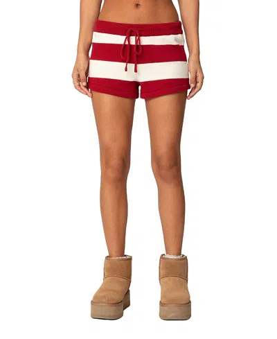 EDIKTED RILEY KNIT SHORTS