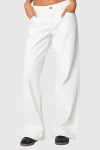 Edikted Roman Slouchy Low Rise Wide Leg Jeans