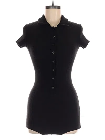 Pre-owned Edikted Romper In Black