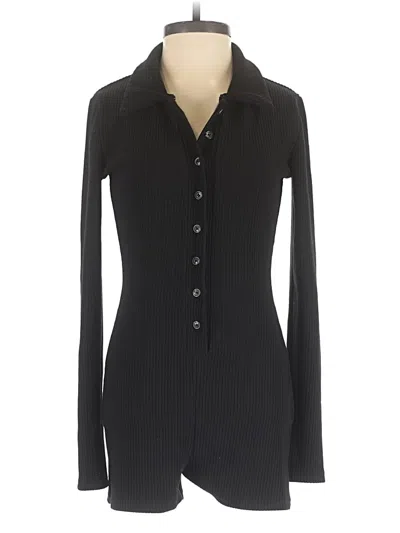 Pre-owned Edikted Romper In Black