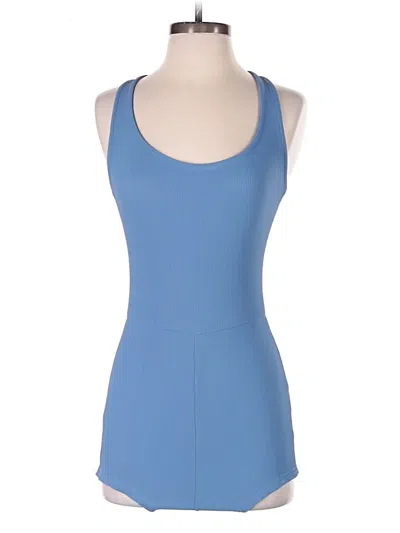 Pre-owned Edikted Romper In Blue
