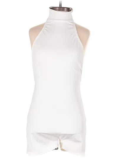 Pre-owned Edikted Romper In White